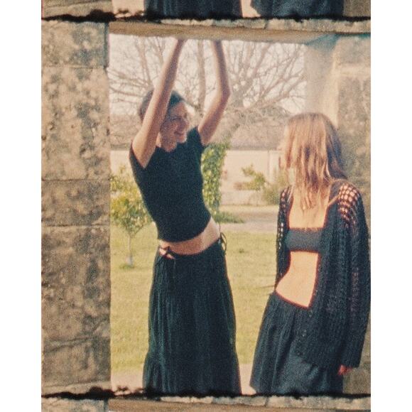 J.Crew Montauk Textured Sweater Tee Black - XS - Picture 4 of 4